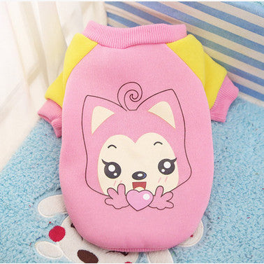 New Fashion Autumn And Winter Dog Clothes For Small Dogs Chihuahua Coat For Cat Dog Warm Coat Soft Cotton Pet Clothing XS-XXL