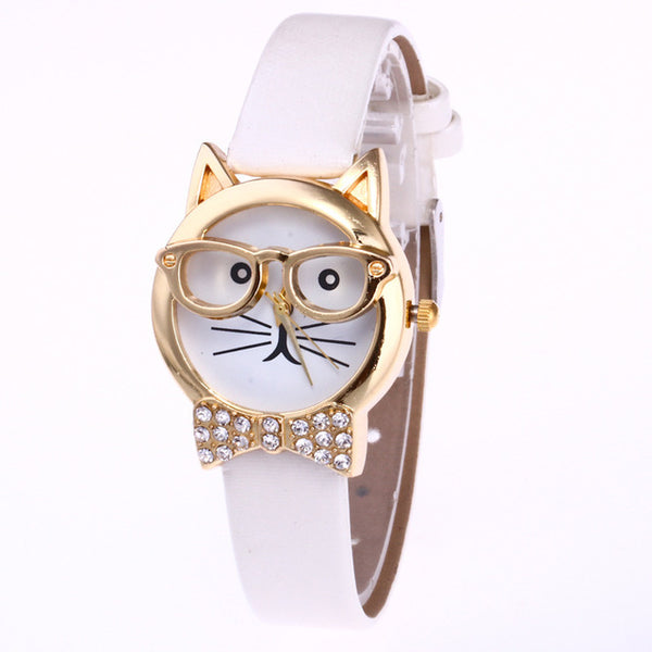 5 Color Cartoon Cat Cute Watch