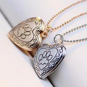 Love Pets Pendant  Necklace Silver  / Gold