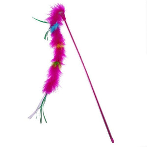 Cat Toys Cute Funny Colorful Rod Teaser