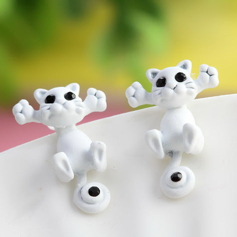 New Multipl Color Kitten Earrings For Women