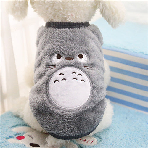 Autumn/Winter Cartoon Pet Puppy Cat Coats Jacket