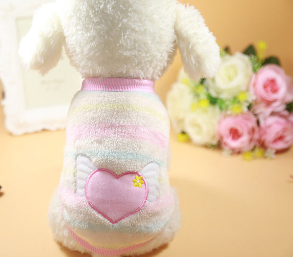 Autumn/Winter Cartoon Pet Puppy Cat Coats Jacket