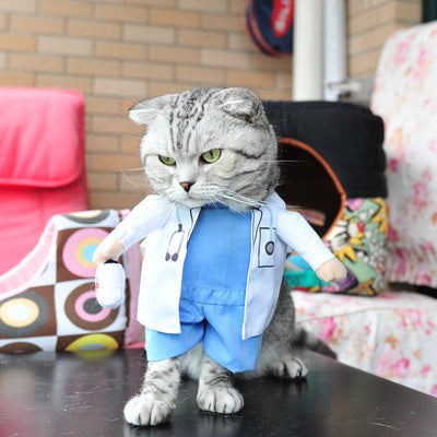 Funny Cat Clothes Costume Suit