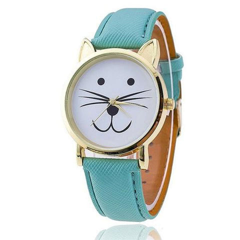 Cute Cat Trendy Watch