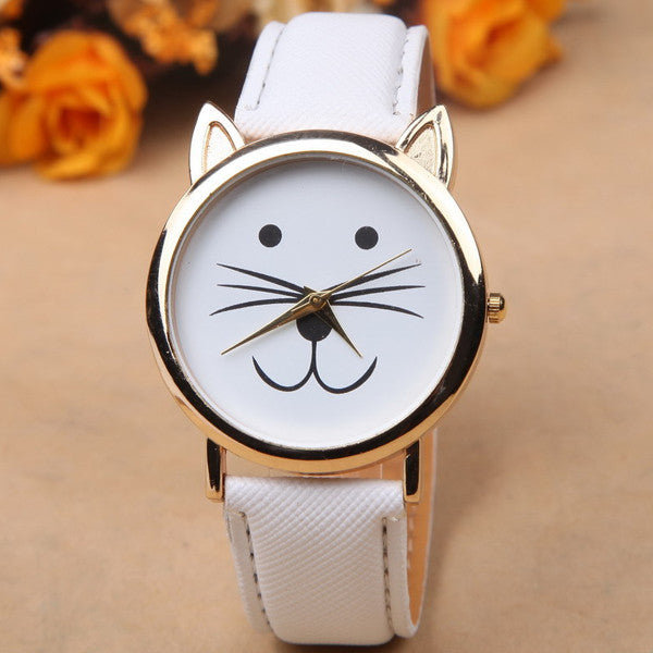 Cute Cat Trendy Watch