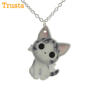 New Fashion  Cute Cat Pendant Necklace