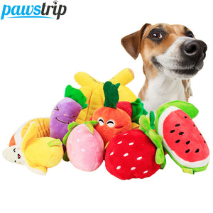 Cute fruit toys for cat / dogs