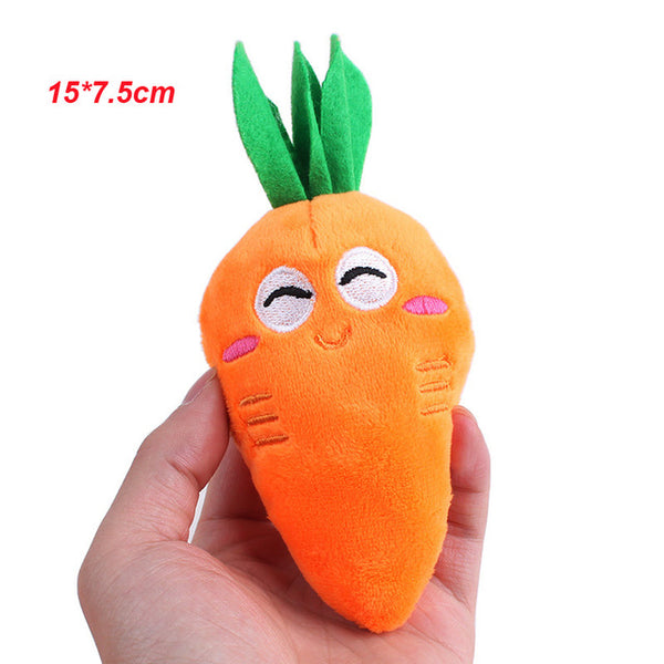 Cute fruit toys for cat / dogs