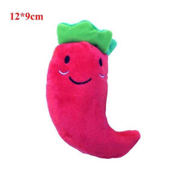 Cute fruit toys for cat / dogs