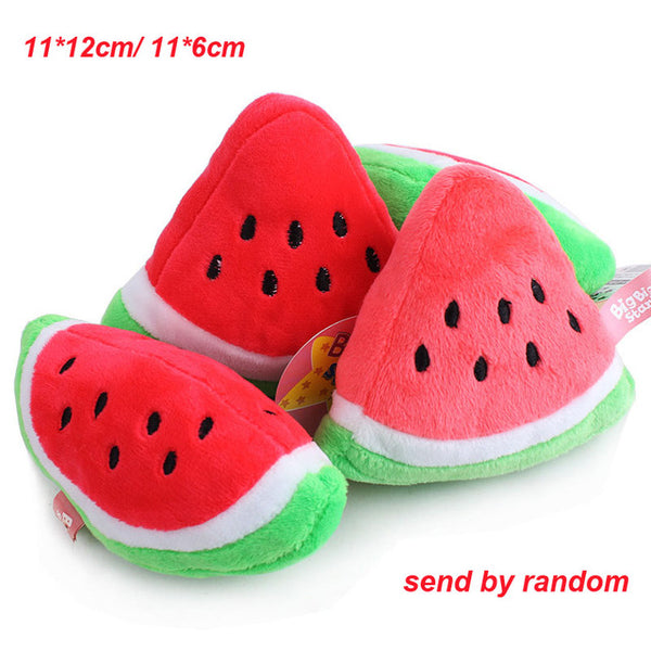 Cute fruit toys for cat / dogs